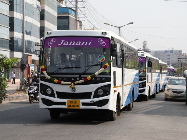 AC Buses added to Janani Fleet